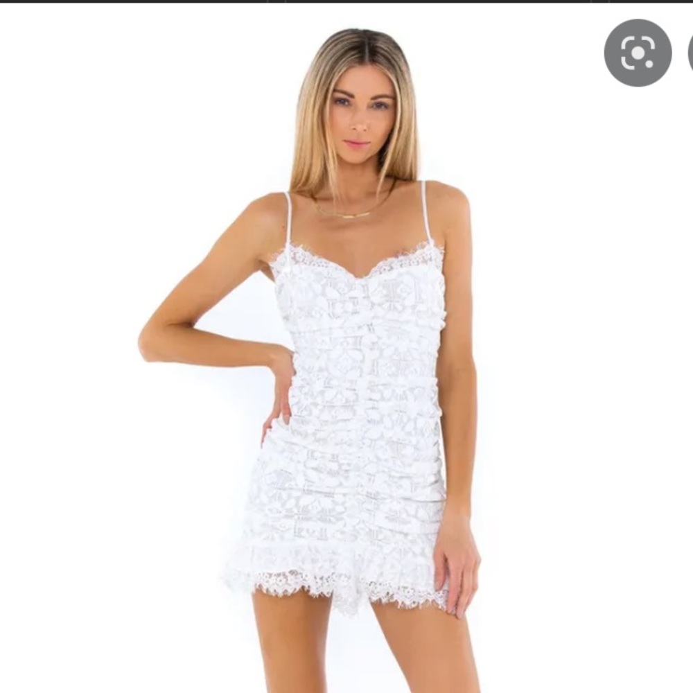 For love and Lemons white Samira Dress